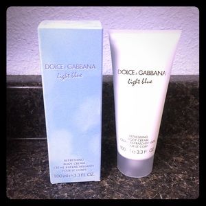 Dolce & Gabba Light Blue Body Cream
